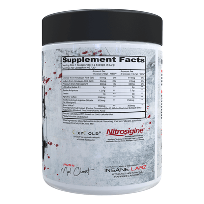 Non Stim Pre-Workout - Blood Bath SAW Fruit Punch