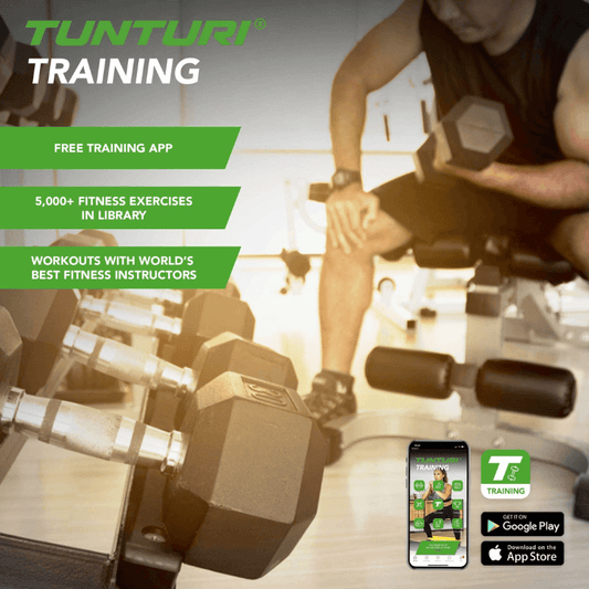 Rubber Dumbbells Set (12-20 kg)