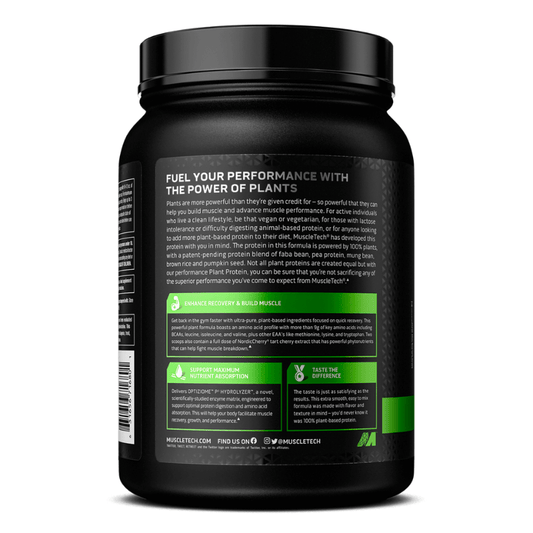 Plant-Based Performance Protein Powder, Vanilla 824g
