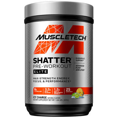 Shatter Elite Pre Workout Icy Charge - 472g