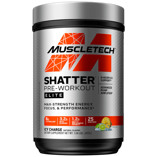 Shatter Elite Pre Workout Icy Charge - 472g