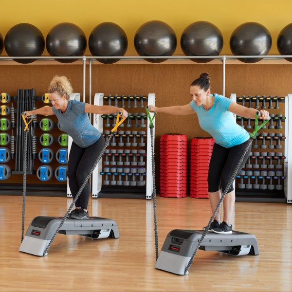 Aerobic Stepper & Adjustable Workout Bench Combo