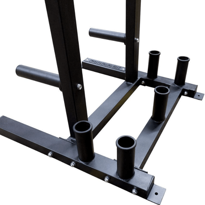 Olympic Weight Plate & Barbell Storage Rack