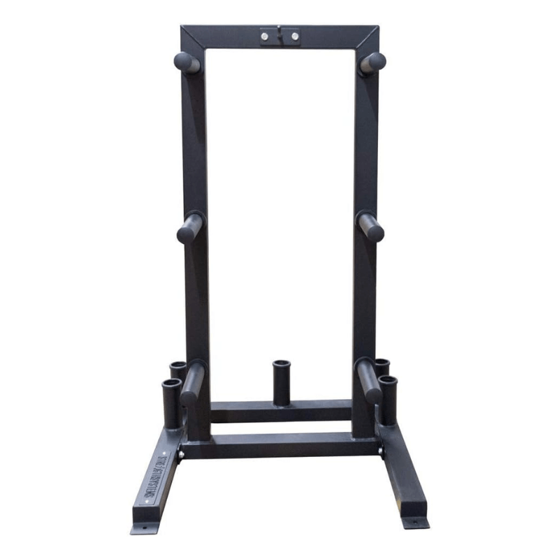 Olympic Weight Plate & Barbell Storage Rack