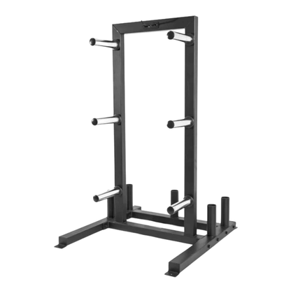 Olympic Weight Plate & Barbell Storage Rack