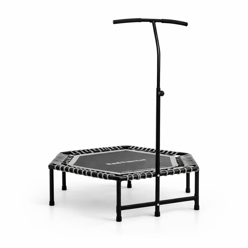 Hex Fitness Rebounder & Trampoline – Sterling Grey