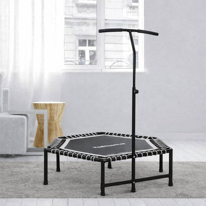 Hex Fitness Rebounder & Trampoline – Sterling Grey