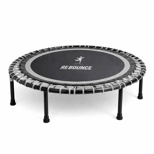 Round Fitness Rebounder & Trampoline – Sterling Grey