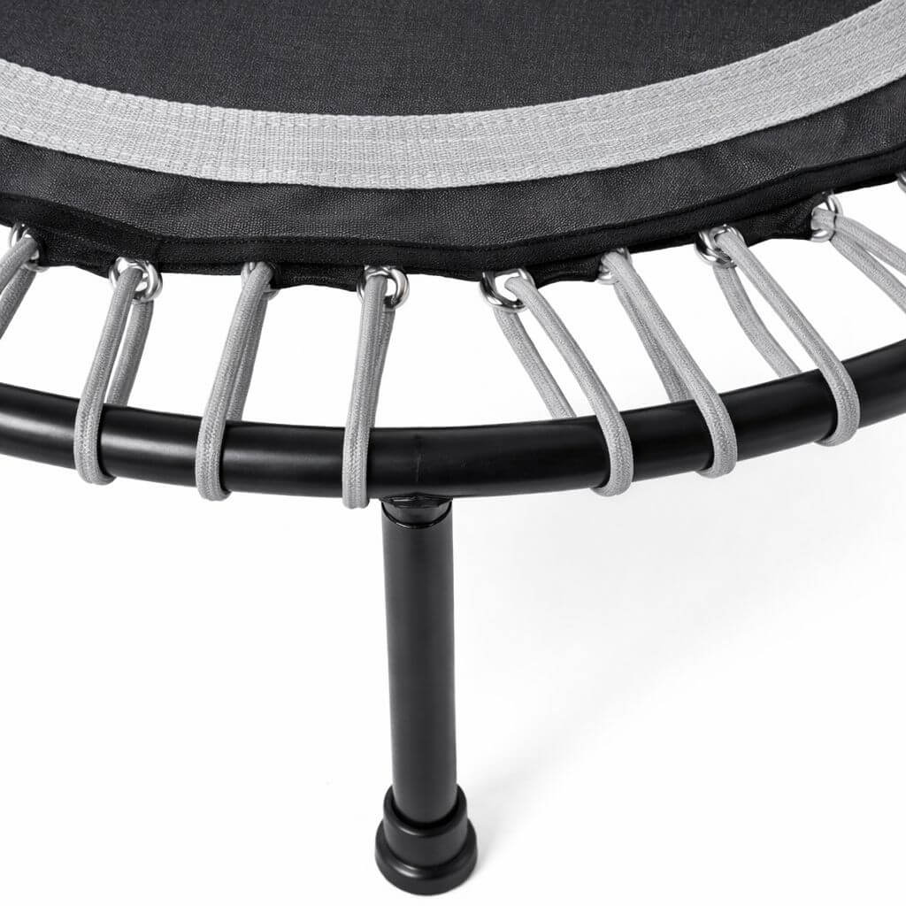 Round Fitness Rebounder & Trampoline – Sterling Grey