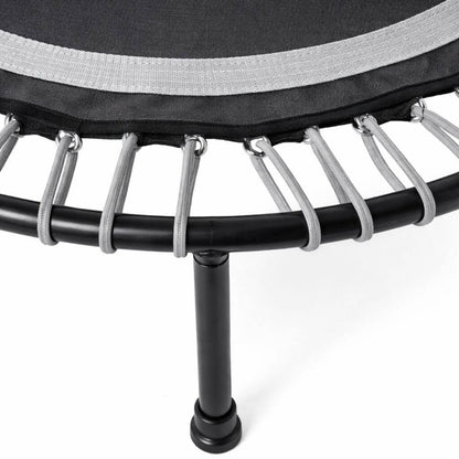 Round Fitness Rebounder & Trampoline – Sterling Grey