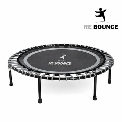 Round Fitness Rebounder & Trampoline – Sterling Grey