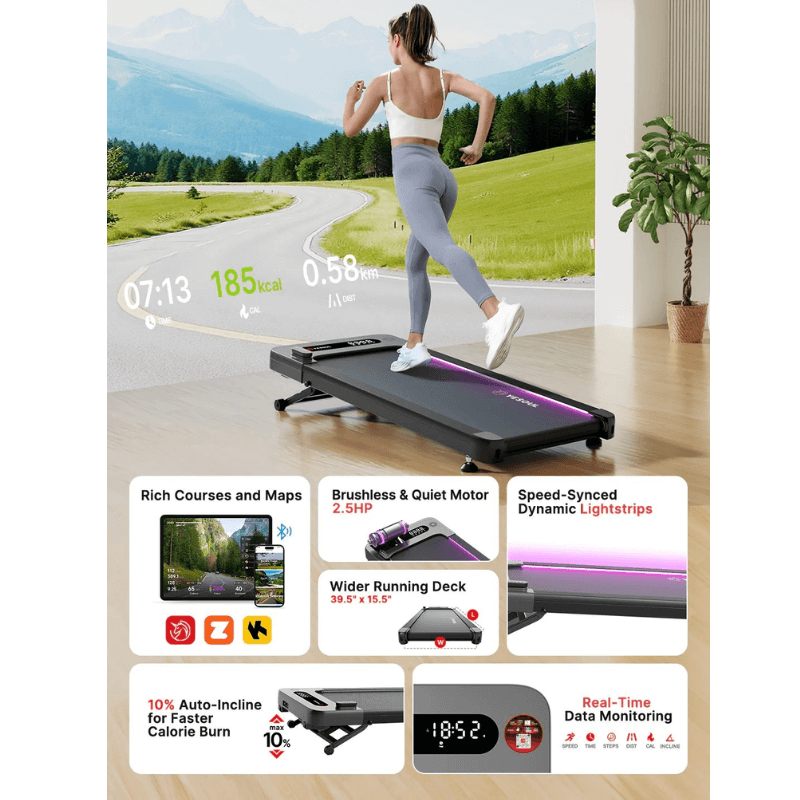 W2 Pro Smart Walking Pad – Incline