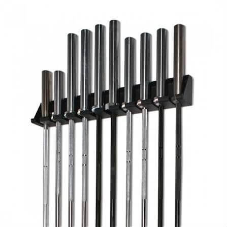 Wall Mounted Barbell Holder- 10 Bar