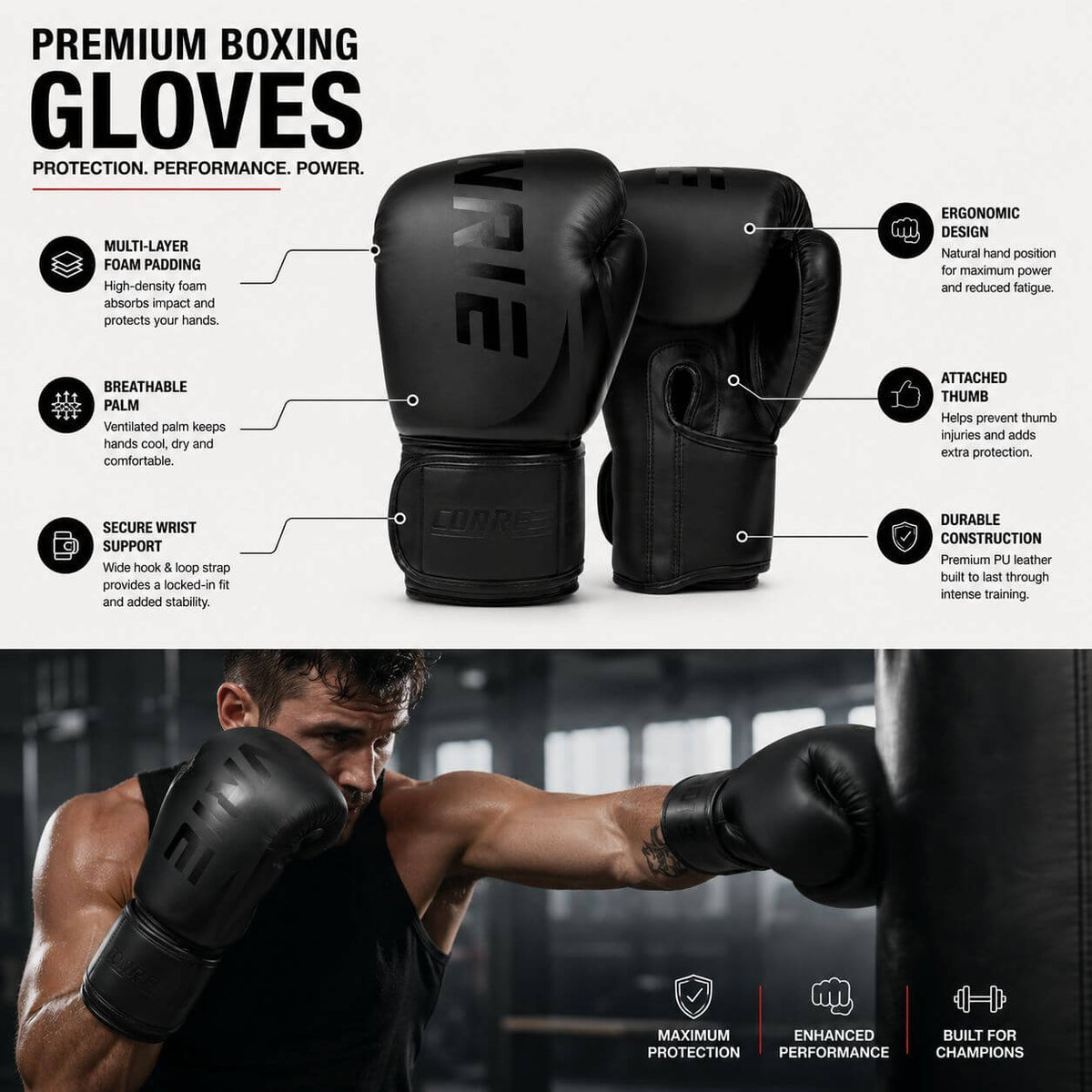 Elite Boxing Gloves
