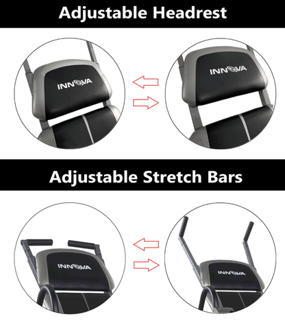 Inversion Table with Stretch Bars