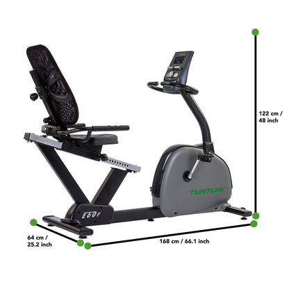 E50R Performance Recumbent Bike - Zwift