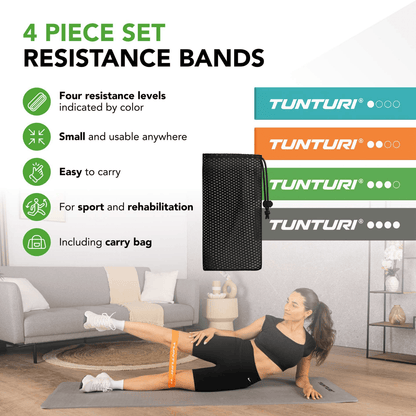 Mini Resistance Band Set 4 Piece