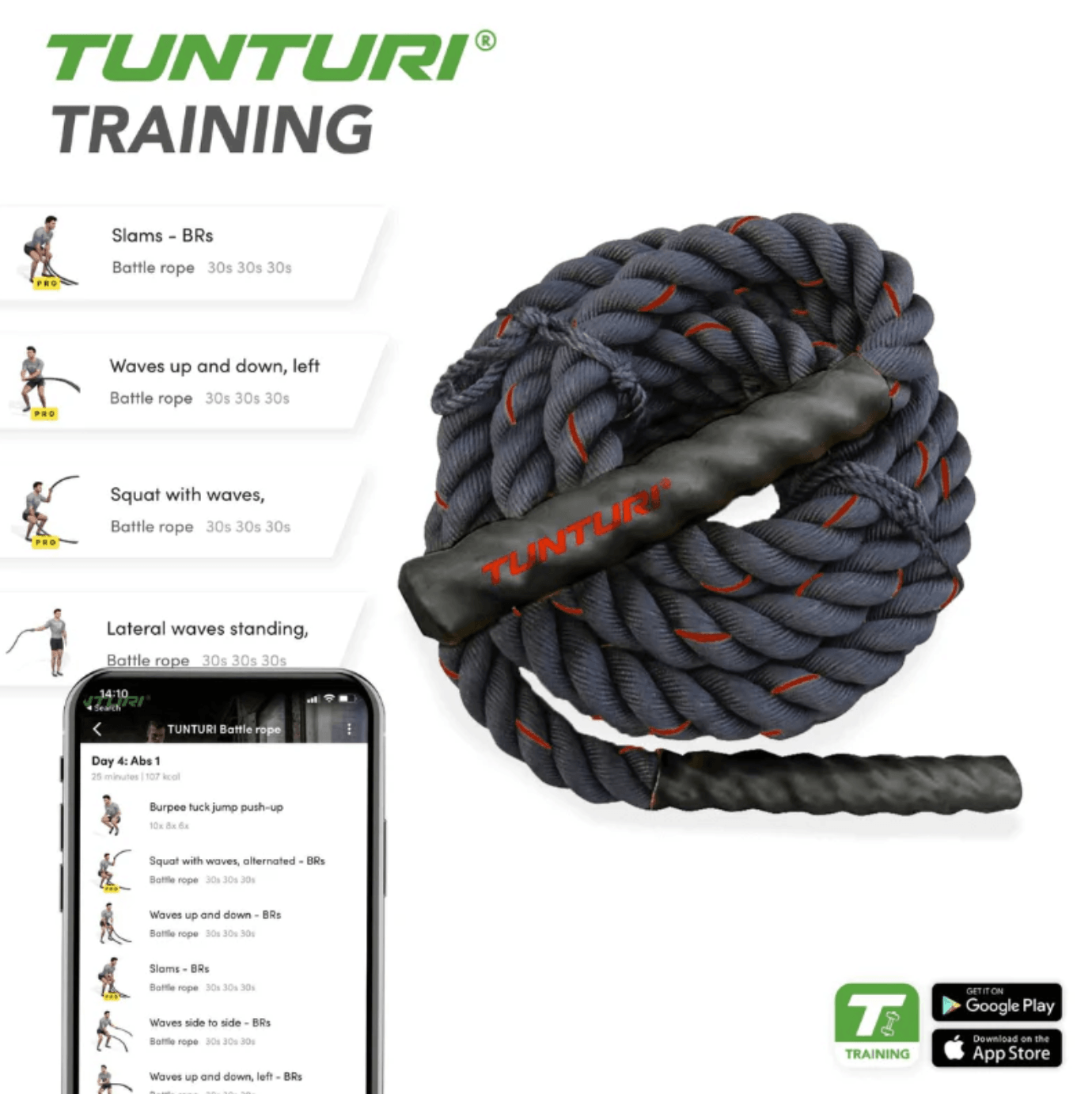 Pro Battle Rope With Protection