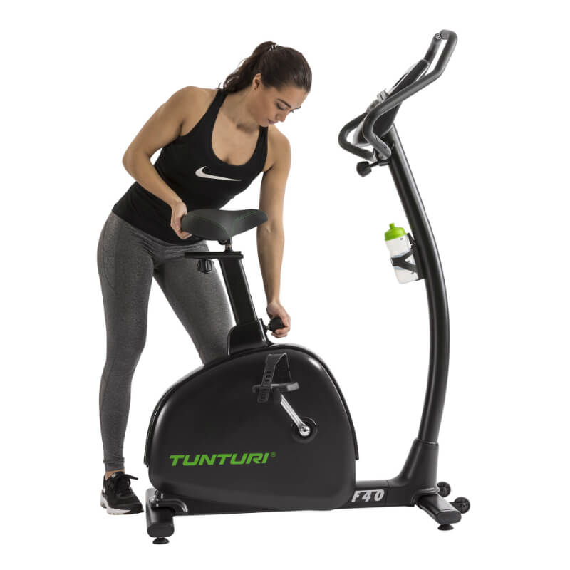 Competence F40 Upright Exercise Bike - Zwift